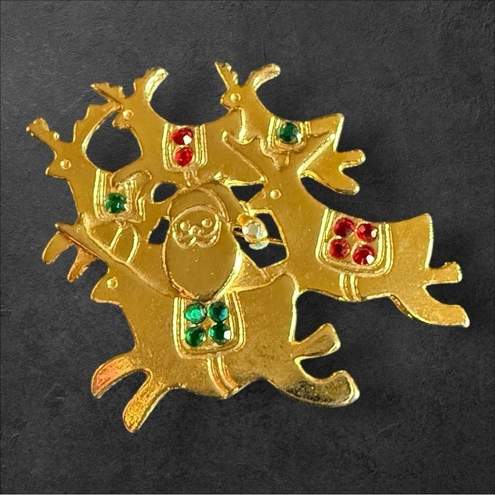 Vintage Christmas Brooch